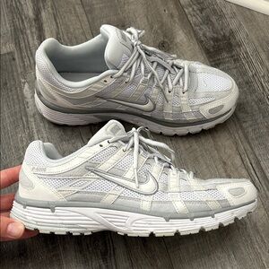 Nike P-600 Light Gray Running Shoes